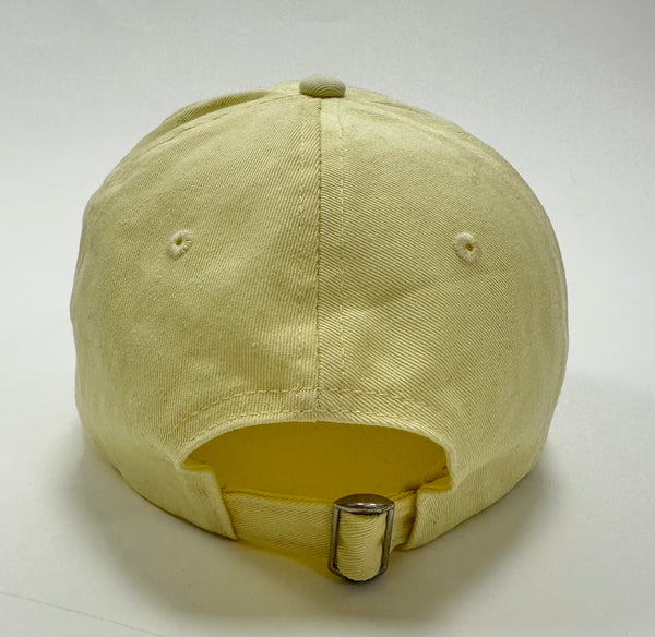 Palm Vaults Script Cap Yellow