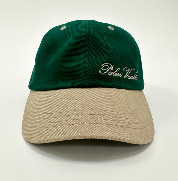 Palm Vaults Script Cap Green