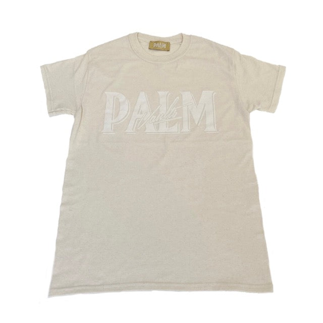 Palm Vaults Tee Cream