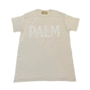 Palm Vaults Tee Cream