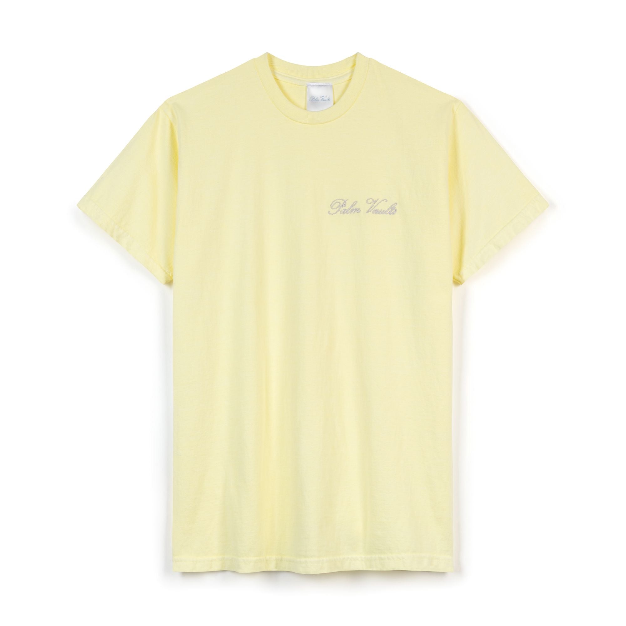 Yellow Script Tee