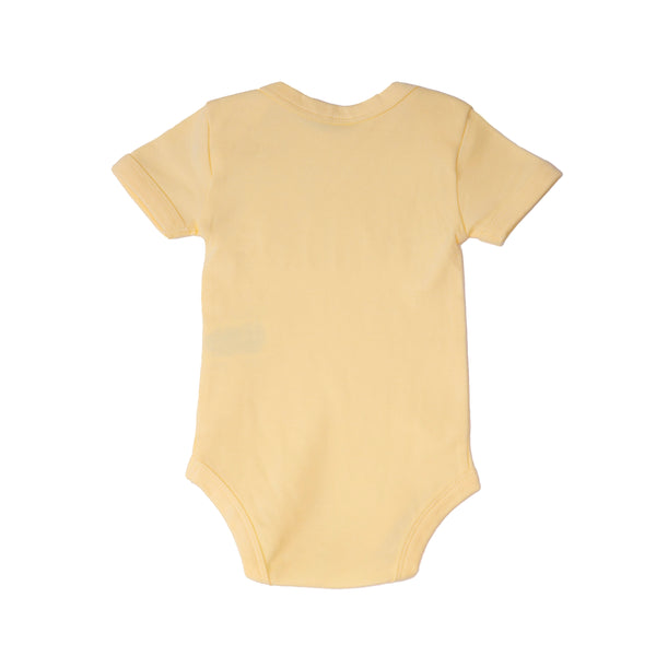 Yellow Short Sleeve Baby Grow