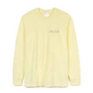 Yellow Script Long sleeve Tee