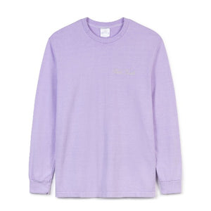 Lilac Script Long sleeve Tee